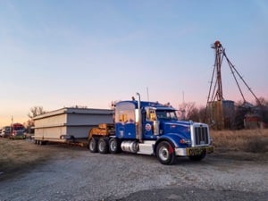 Heavy Haul Carrier Making Final Mile Delivery