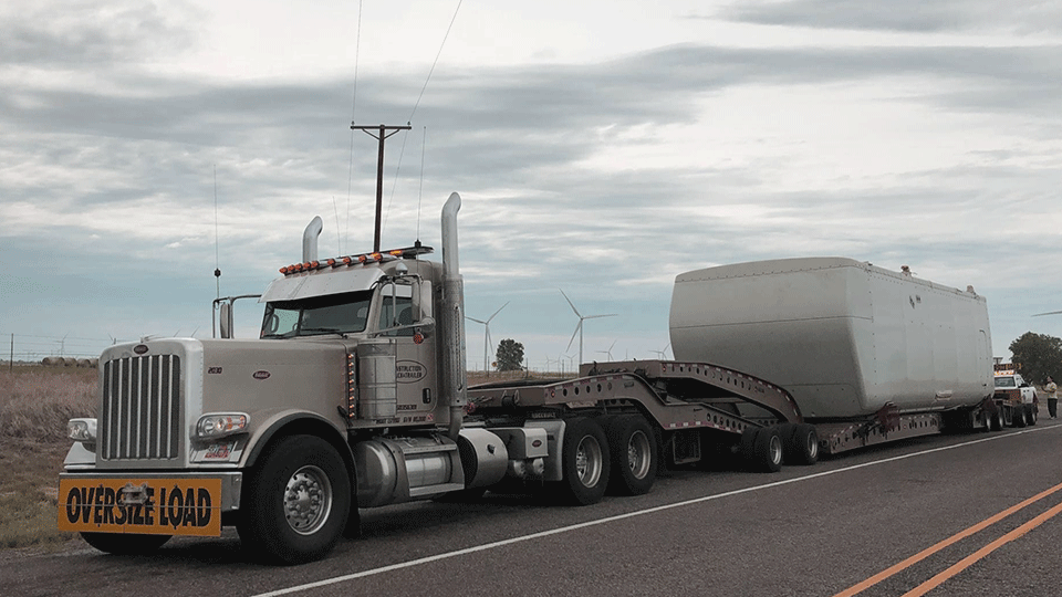 Heavy haul freight shipment