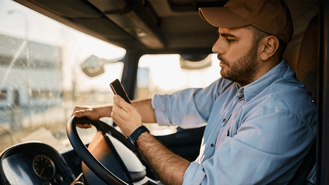 Truck-Driver-Sitting-in-Truck