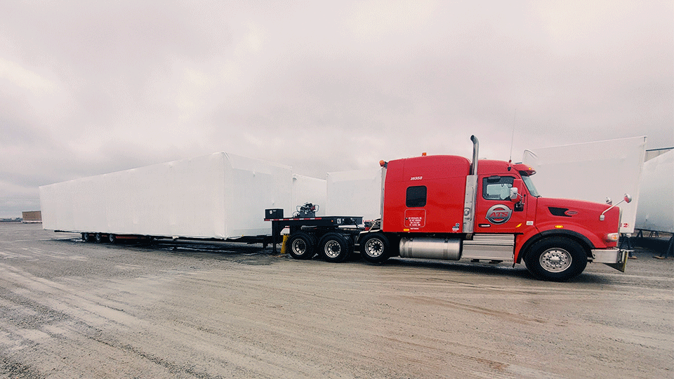 Heavy-Haul-Freight-On-Trailer