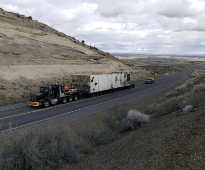 Freight Shipment on Highway