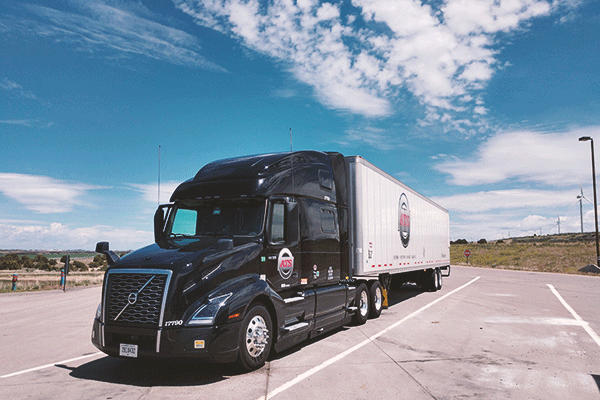 Dry-van-trailer-parked