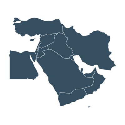 Middle East map