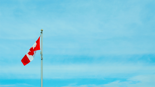 canadian-flag-at-border